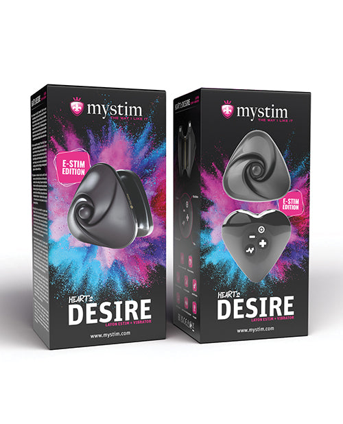 Mystim Hearts Desire eStim Lay-On Vibrator