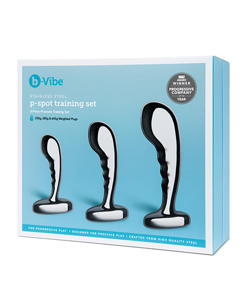 Stainless Steel p-spot anal training set