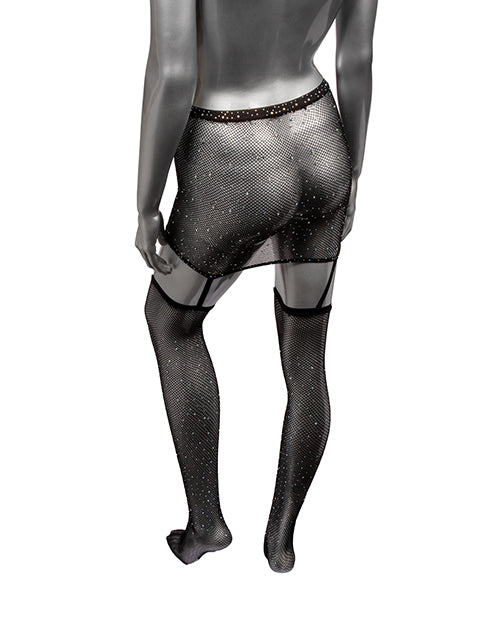 Radiance One Piece Garter Skirt W/ Thigh Highs
