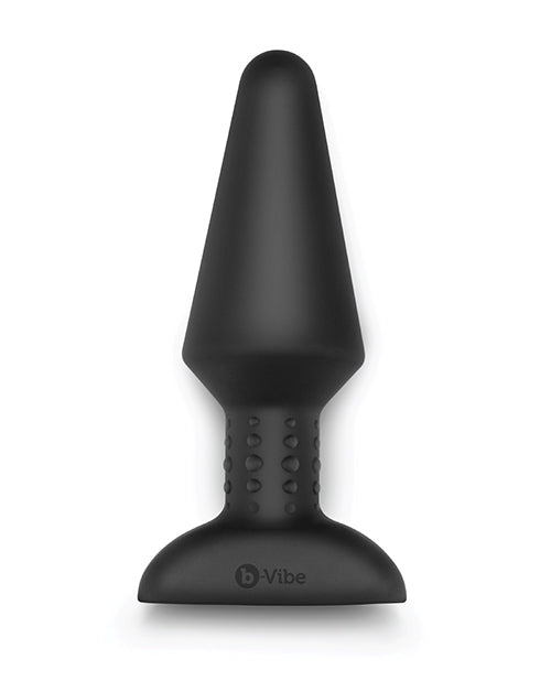 b-Vibe rimming anal plug XL with rotating feature
