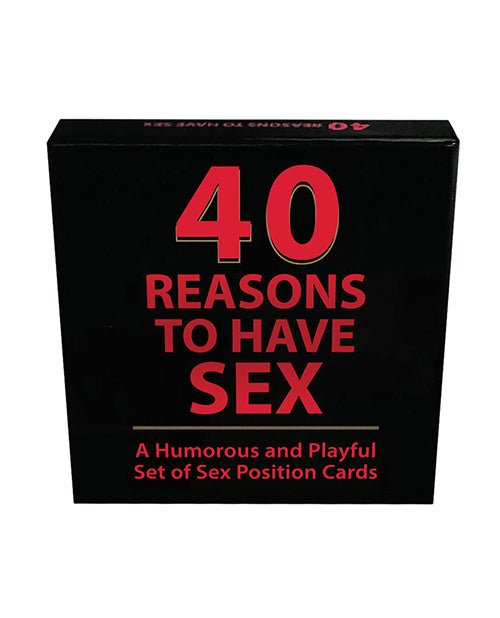 40 Reasons to Have Sex | Shop Lowest Prices at Funlove.com