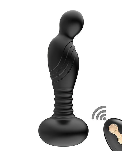 Ass - sation Remote Vibrating P Spot Plug - Black | Shop Lowest Prices at Funlove.com