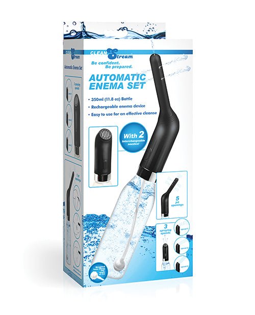 Automatic Travel Enema Set w/2 Nozzles - 350 ml | Shop Lowest Prices at Funlove.com