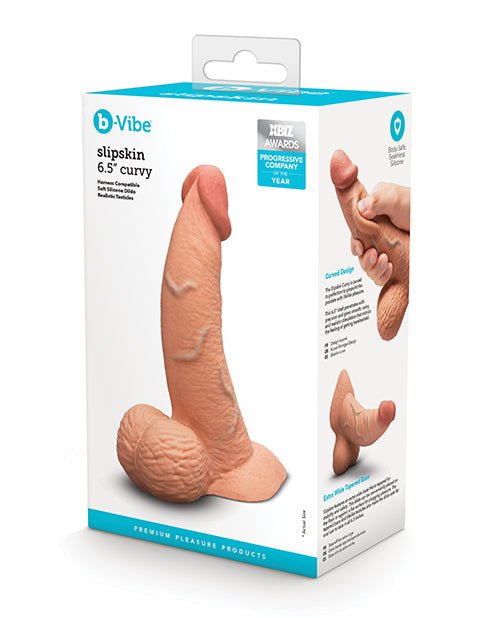 b - Vibe Slipskin 6.5" Curvy - Mocha | Shop Lowest Prices at Funlove.com