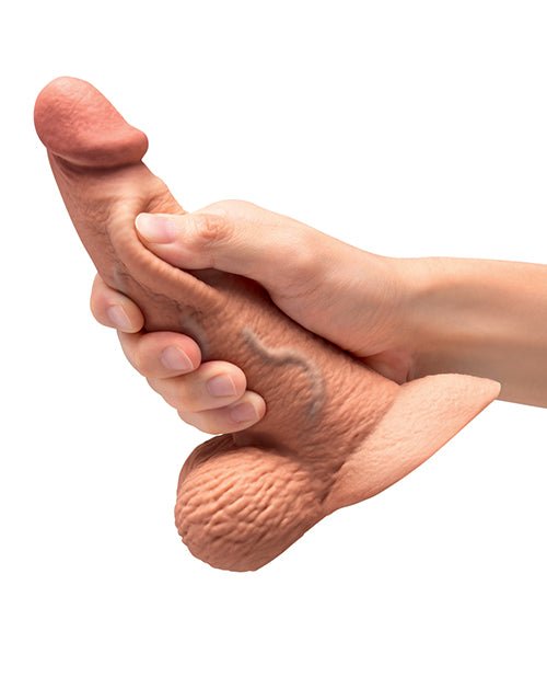 b - Vibe Slipskin 6.5" Curvy - Mocha | Shop Lowest Prices at Funlove.com