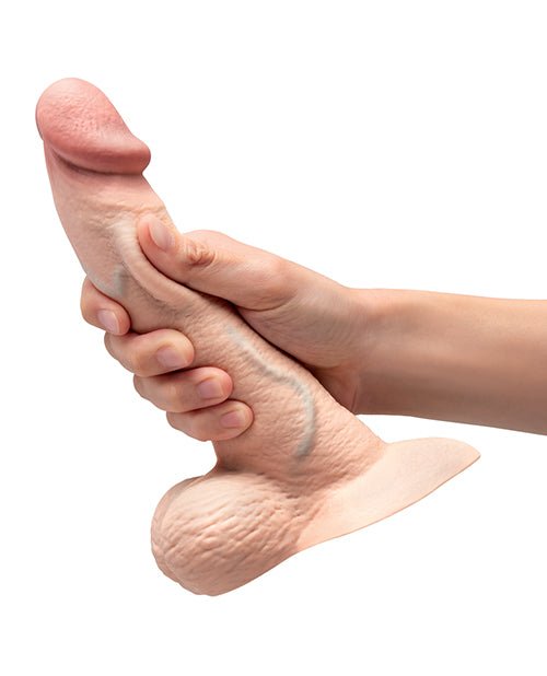 b - Vibe Slipskin 8" Curvy - Cream | Shop Lowest Prices at Funlove.com