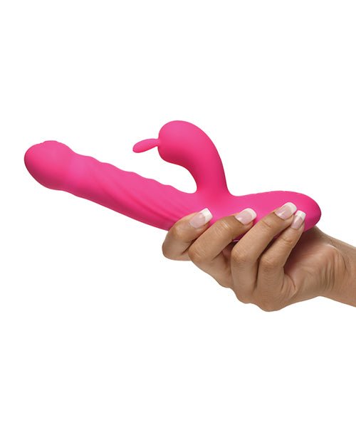 Bang! 10X Thrusting & Vibrating Rabbit - Pink | Shop Lowest Prices at Funlove.com