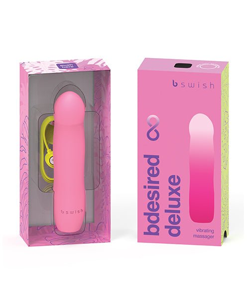 Bdesired Infinite Deluxe Flamingo Vibrator - Pink | Shop Lowest Prices at Funlove.com