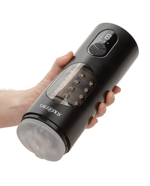 Bionic Beaded Power Stroker - Black | Shop Lowest Prices at Funlove.com