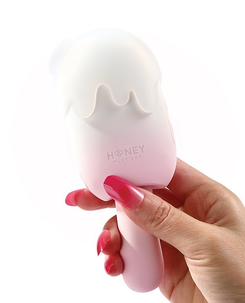 Bite Me Sucking, Tapping & Vibrating Cream Pop Stimulator | Shop Lowest Prices at Funlove.com