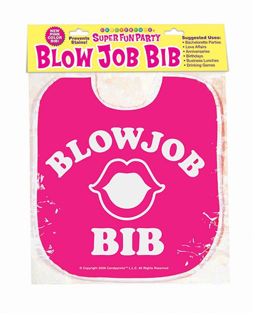 Blow Job Bib - Pink | Shop Lowest Prices at Funlove.com