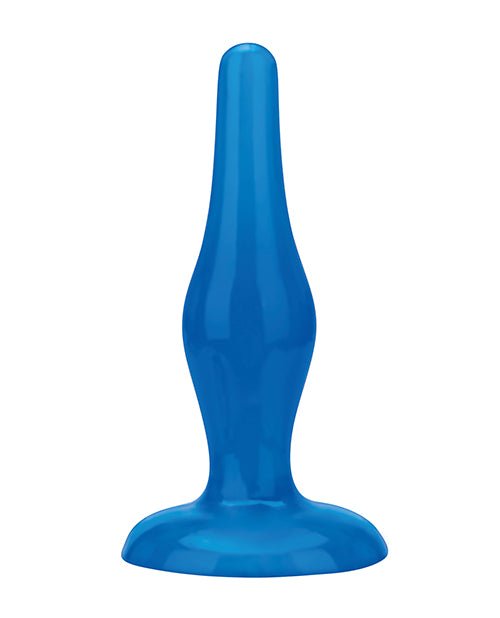 Blue Line C & B 4.75" Easy Insertion Plug - Jelly Blue | Shop Lowest Prices at Funlove.com