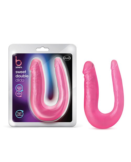 Blush B Yours Sweet Double Dildo - Pink | Shop Lowest Prices at Funlove.com