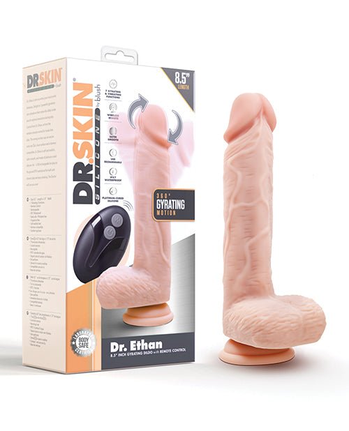 Blush Dr. Skin Dr Ethan 8.5" Gyrating Dildo - Beige | Shop Lowest Prices at Funlove.com