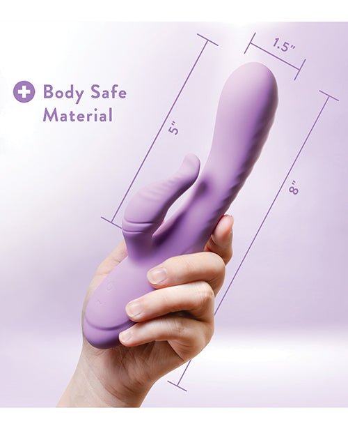 Blush Evelyn Rabbit Vibrator | Shop Lowest Prices at Funlove.com
