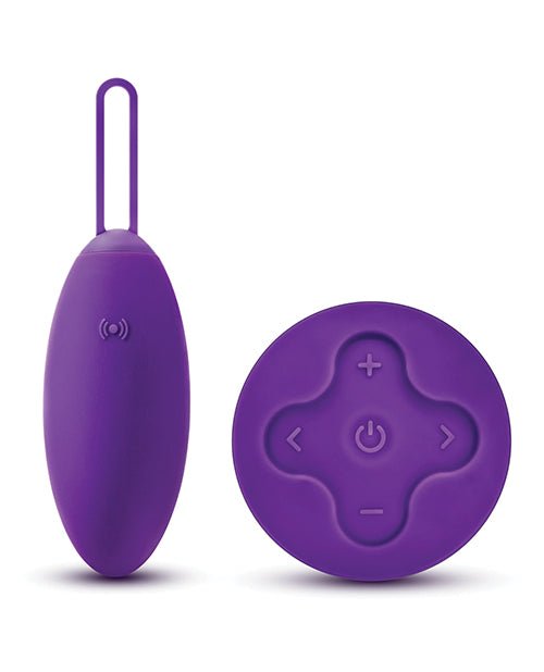Blush Wellness Imara Vibrating Egg w/Remote - Purple | Shop Lowest Prices at Funlove.com