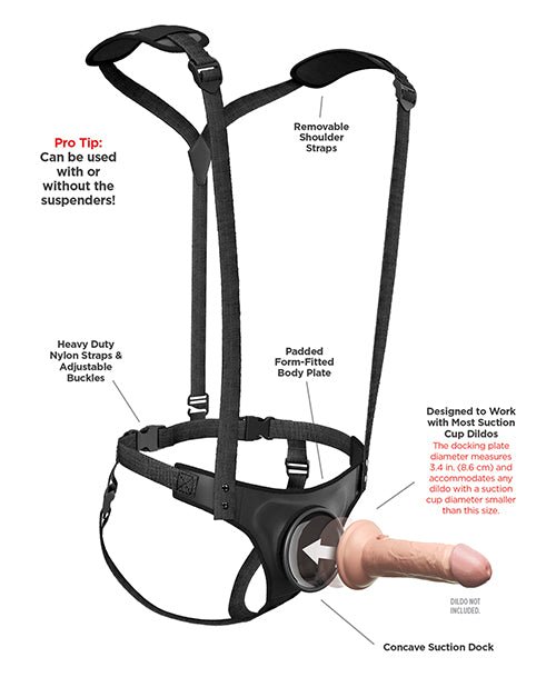 Body Dock Strap - On Suspenders | Shop Lowest Prices at Funlove.com