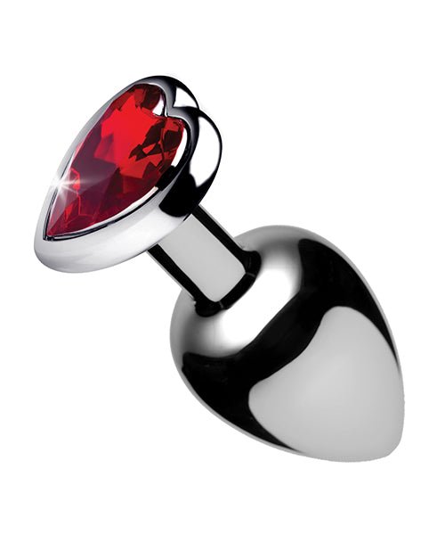 Booty Sparks Red Heart Gem - Medium Anal Plug | Shop Lowest Prices at Funlove.com