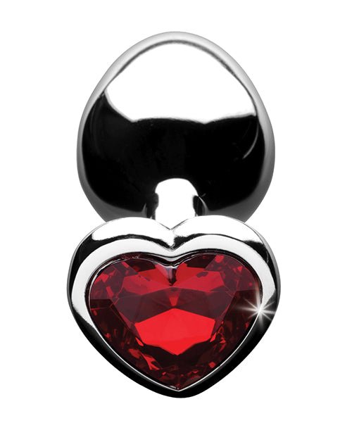 Booty Sparks Red Heart Gem - Medium Anal Plug | Shop Lowest Prices at Funlove.com