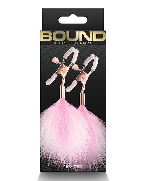 Bound F1 Nipple Clamps - Pink | Shop Lowest Prices at Funlove.com