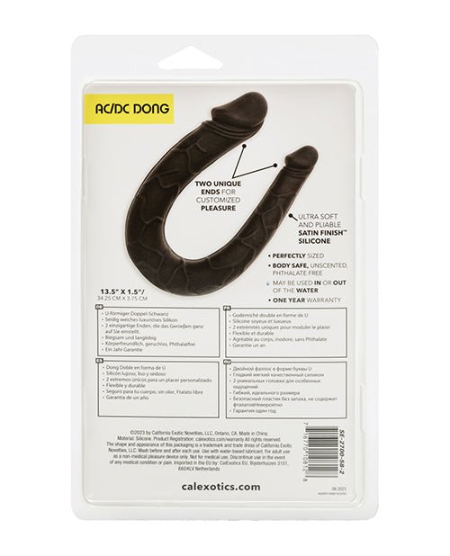Boundless AC/DC Double Dong - Black | Shop Lowest Prices at Funlove.com