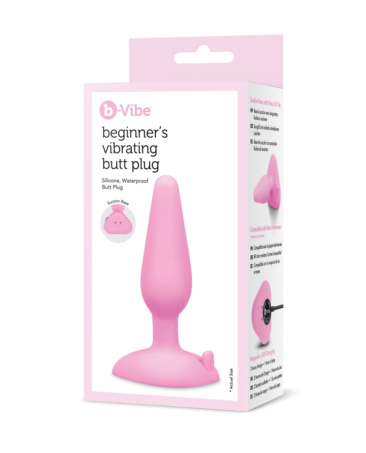 BVibe Beginner's Vibrating Tapered Butt Plug | Shop Lowest Prices at Funlove.com