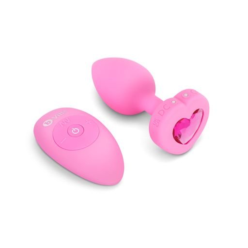 BVibe Vibrating Heart Plug | Shop Lowest Prices at Funlove.com