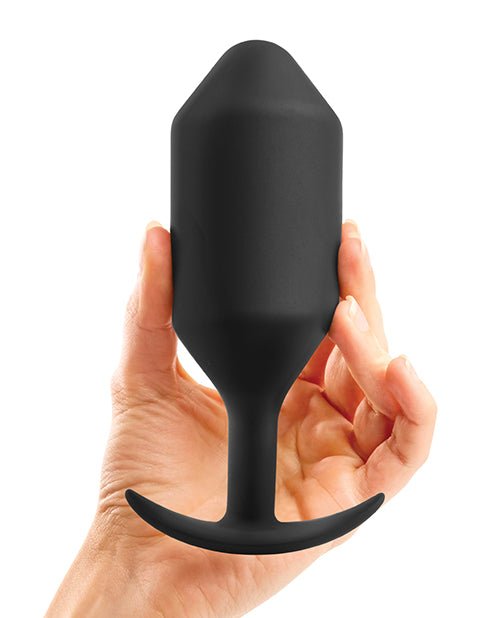BVibe Weighted Snug Plug 7 - 600 G Black | Shop Lowest Prices at Funlove.com