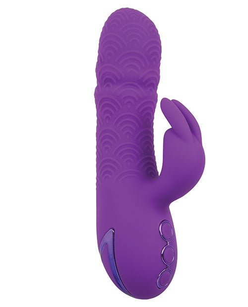 California Dreaming Manhattan Beach Marvel Dual Stimulation Vibe - Purple | Shop Lowest Prices at Funlove.com
