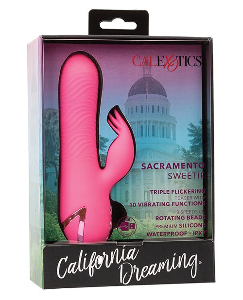California Dreaming Sacramento Sweetie Vibrator & Rotating Stimulator | Shop Lowest Prices at Funlove.com