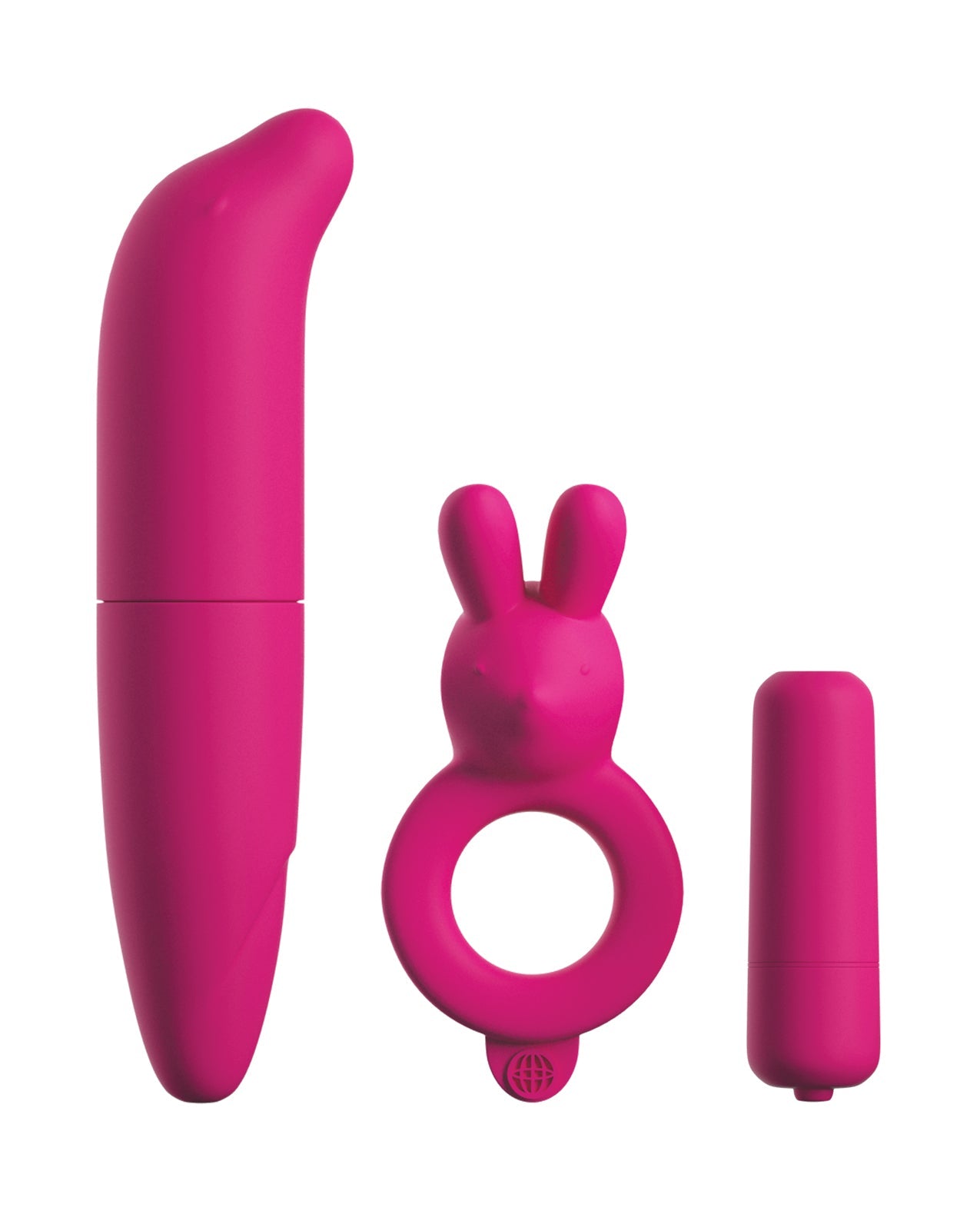 Classix Couples Vibrating Starter Kit - Pink | Shop Lowest Prices at Funlove.com