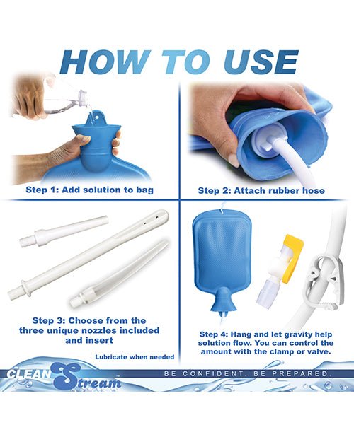 Clean Stream Detox Deluxe Shower Enema Kit | Shop Lowest Prices at Funlove.com