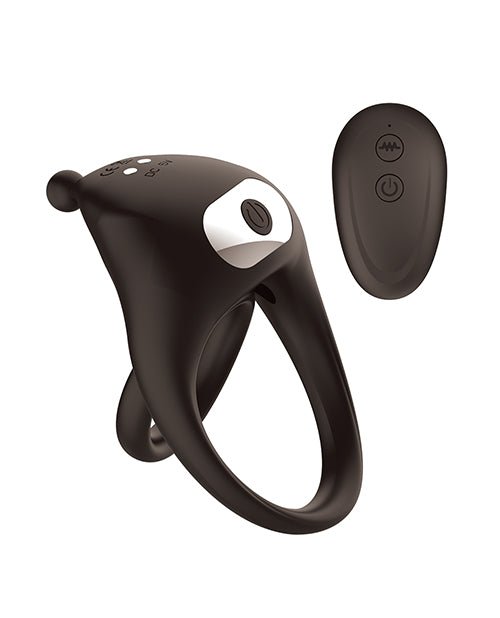 Cock Power Remote Control Pleasure Ring - Black | Shop Lowest Prices at Funlove.com