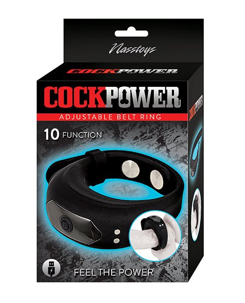 Cockpower Adjustable Belt Ring - Black | Shop Lowest Prices at Funlove.com
