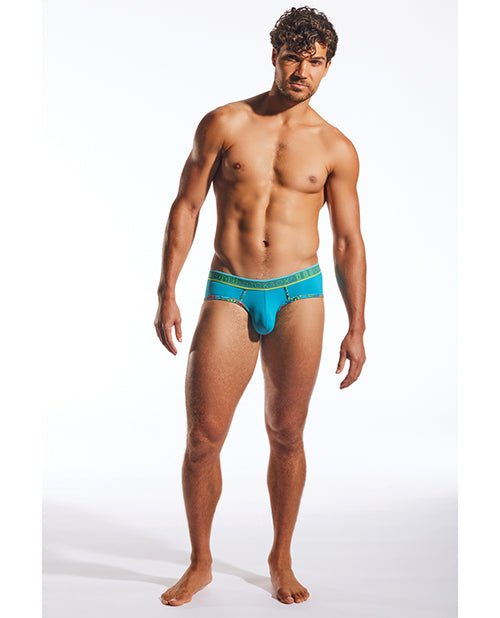 Cocksox Contour Pouch Sports Brief - Turquoise XL | Shop Lowest Prices at Funlove.com