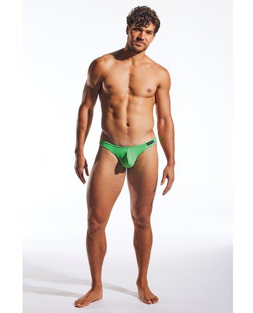 Cocksox Enhancing Pouch Brief - Palm Leaf Green LG | Shop Lowest Prices at Funlove.com