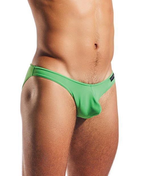 Cocksox Enhancing Pouch Brief - Palm Leaf Green SM | Shop Lowest Prices at Funlove.com