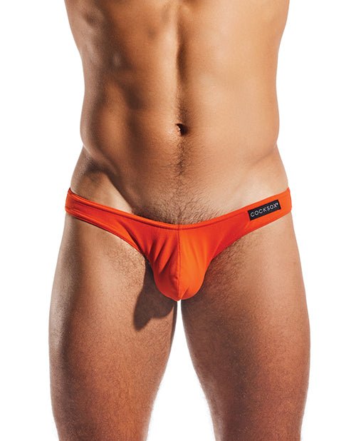 Cocksox Enhancing Pouch Brief - Sunset Orange SM | Shop Lowest Prices at Funlove.com