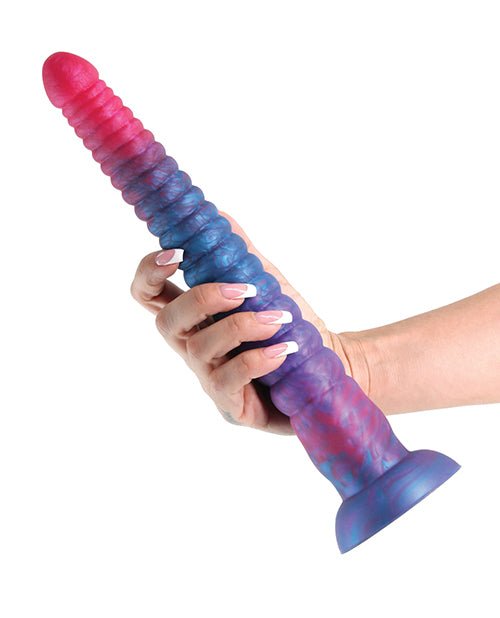 Colours Stacked 12" Dildo - Pink/Blue | Shop Lowest Prices at Funlove.com