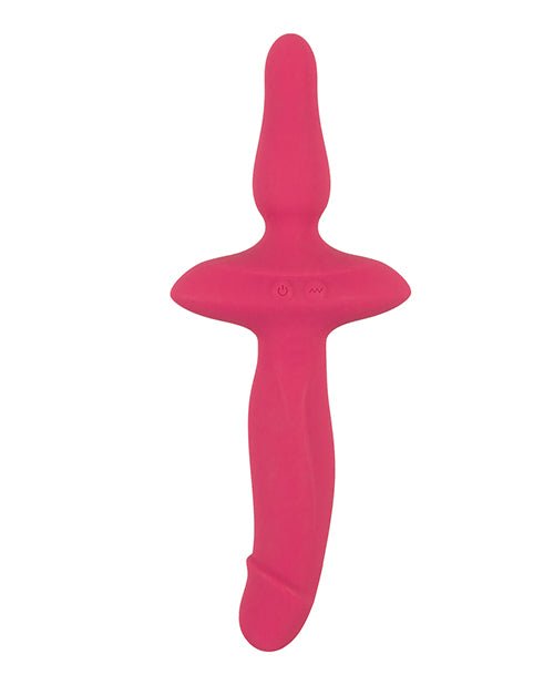 Couples Choice 2in1 Vaginal & Anal Vibrator - Pink | Shop Lowest Prices at Funlove.com