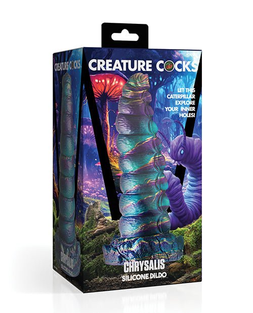 Creature Cocks Chrysalis Silicone Dildo - Multi Colors | Shop Lowest Prices at Funlove.com