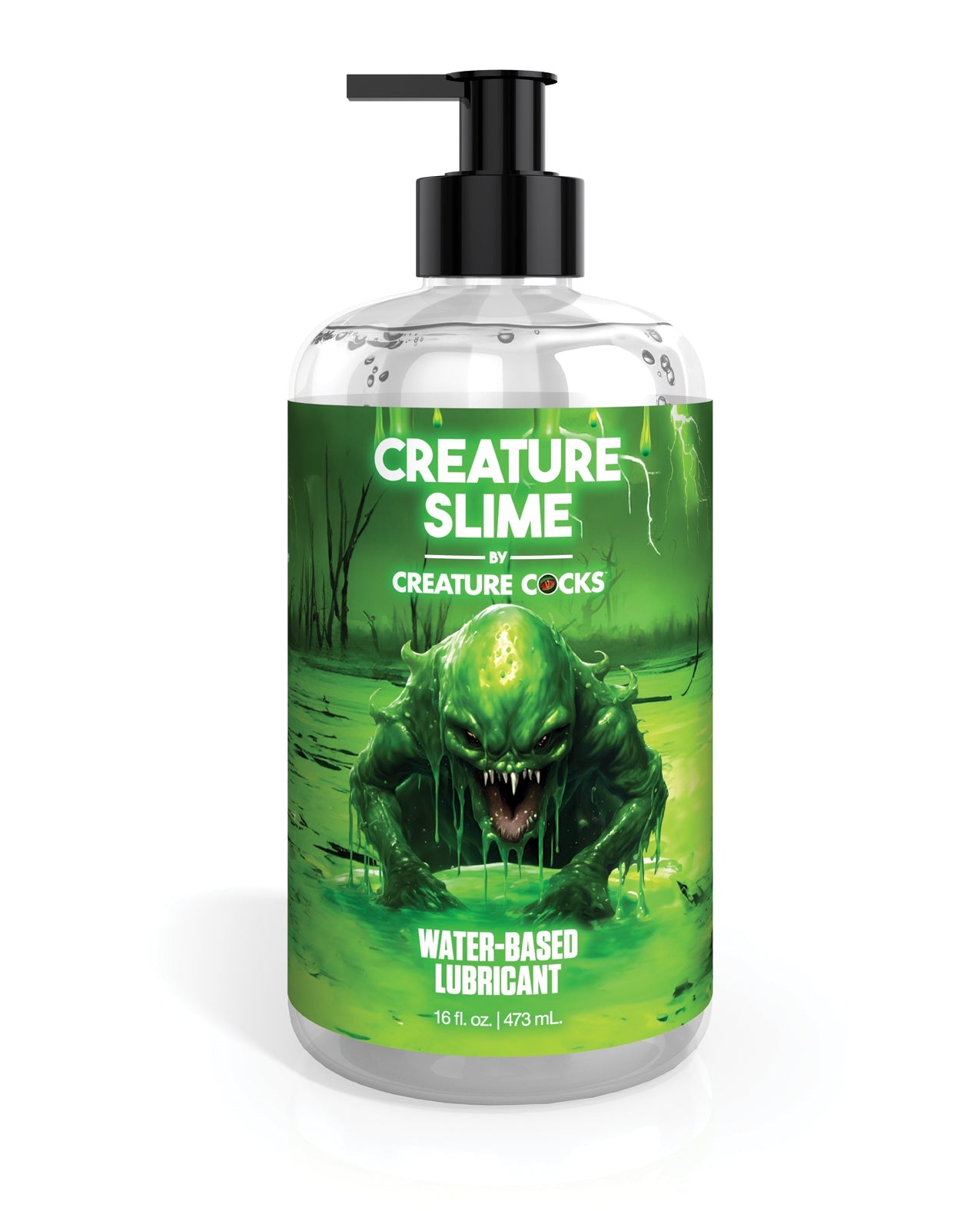 Creature Cocks - Creature Slime Water - Based Lubricant 16 oz | Shop Lowest Prices at Funlove.com
