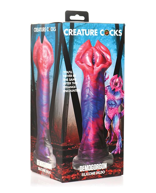 Creature Cocks Demogorgon Silicone Dildo - Multi Color | Shop Lowest Prices at Funlove.com