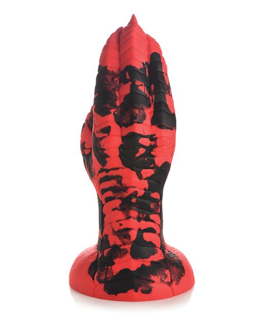 Creature Cocks Demon Claw Fisting Silicone Dildo - Red | Shop Lowest Prices at Funlove.com