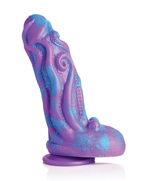 Creature Cocks Octophallus Silicone Dildo - Purple/Blue | Shop Lowest Prices at Funlove.com