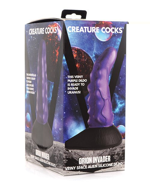 Creature Cocks Orion Invader Veiny Space Alien Silicone Dildo | Shop Lowest Prices at Funlove.com