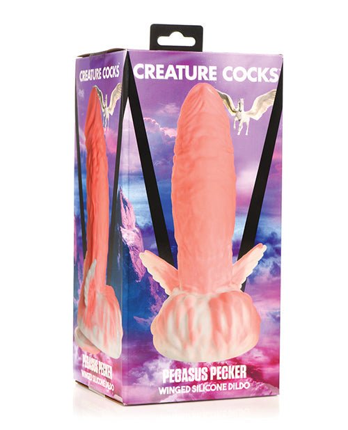 Creature Cocks Pegasus Pecker Winged Silicone Dildo | Shop Lowest Prices at Funlove.com