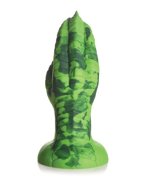 Creature Cocks Raptor Claw Fisting Silicone Dildo - Green | Shop Lowest Prices at Funlove.com