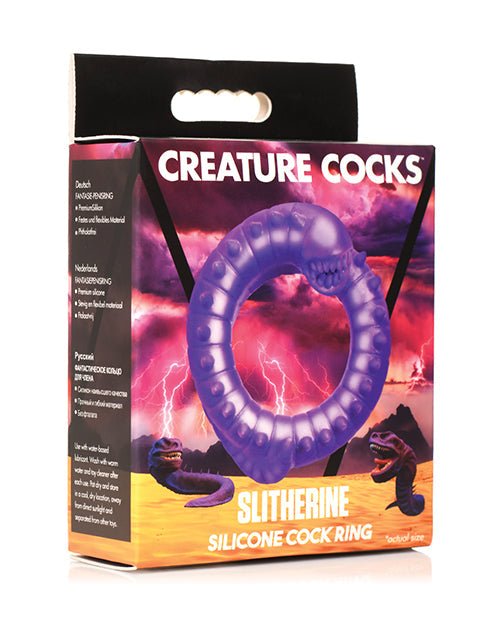 Creature Cocks Slitherine Silicone Cock Ring | Shop Lowest Prices at Funlove.com