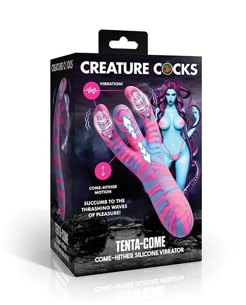Creature Cocks Tenta - Come Come - Hither Tentacle Silicone Vibrator | Shop Lowest Prices at Funlove.com